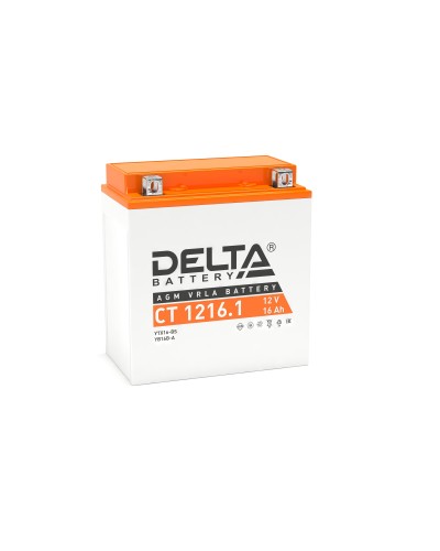 Delta CT 1216.1. Аккумулятор герметичный свинцово-кислотный стартерный. Delta в Красноярске
