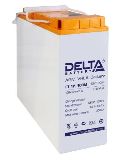 Delta FT 12-100 M. Аккумулятор герметичный свинцово-кислотный. Delta в Красноярске