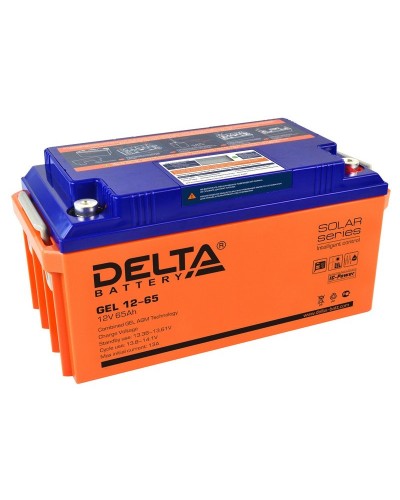 Delta GEL 12-65. Аккумулятор герметичный свинцово-кислотный. Delta в Красноярске