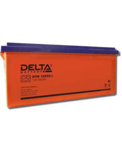 Delta DTM 12250 L. Аккумулятор герметичный свинцово-кислотный. Delta в Красноярске