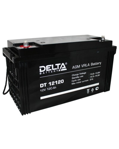 Delta DT 12120. Аккумулятор герметичный свинцово-кислотный. Delta в Красноярске
