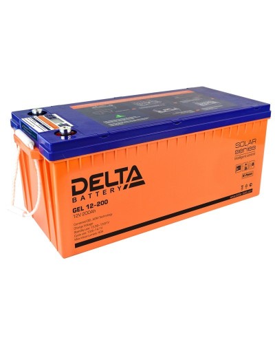 Delta GEL 12-200. Аккумулятор герметичный свинцово-кислотный. Delta в Красноярске
