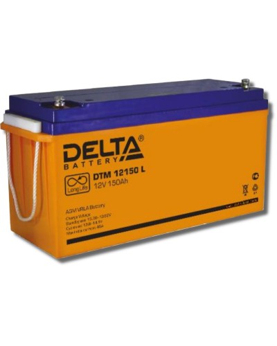 Delta DTM 12150 L. Аккумулятор герметичный свинцово-кислотный. Delta в Красноярске