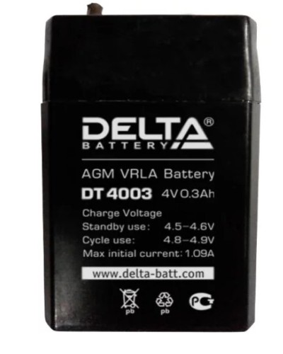 Delta DT 4003. Аккумулятор герметичный свинцово-кислотный. Delta в Красноярске