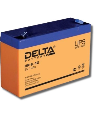 Delta HR 6-12. Аккумулятор герметичный свинцово-кислотный. Delta в Красноярске