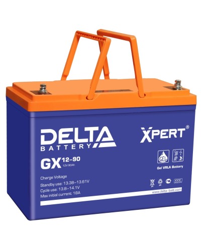 Delta GX 12-90. Аккумулятор герметичный свинцово-кислотный. Delta в Красноярске