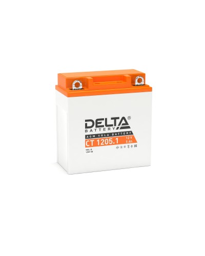 Delta CT 1205.1. Аккумулятор герметичный свинцово-кислотный стартерный. Delta в Красноярске