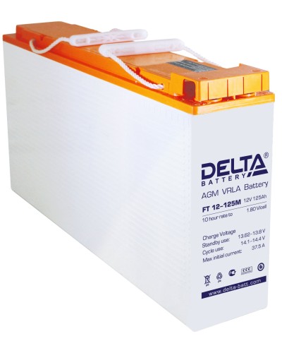 Delta FT 12-125 M. Аккумулятор герметичный свинцово-кислотный. Delta в Красноярске