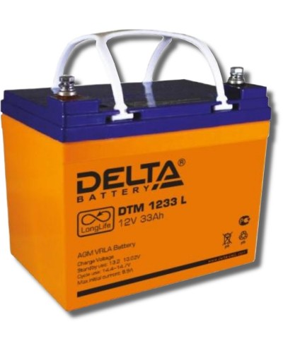Delta DTM 1233 L. Аккумулятор герметичный свинцово-кислотный. Delta в Красноярске