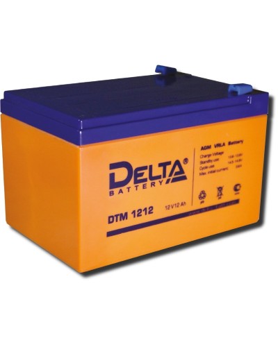 Delta DTM 1212. Аккумулятор герметичный свинцово-кислотный. Delta в Красноярске