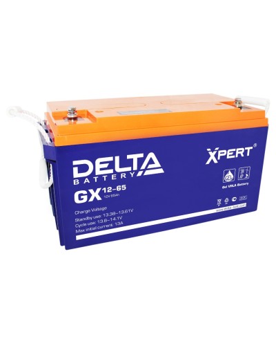 Delta GX 12-65. Аккумулятор герметичный свинцово-кислотный. Delta в Красноярске