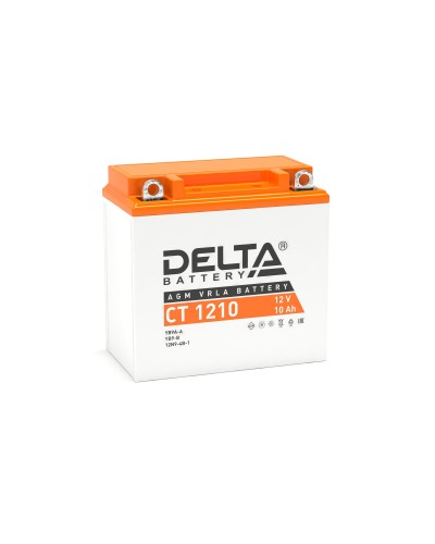 Delta CT 1210. Аккумулятор герметичный свинцово-кислотный стартерный. Delta в Красноярске