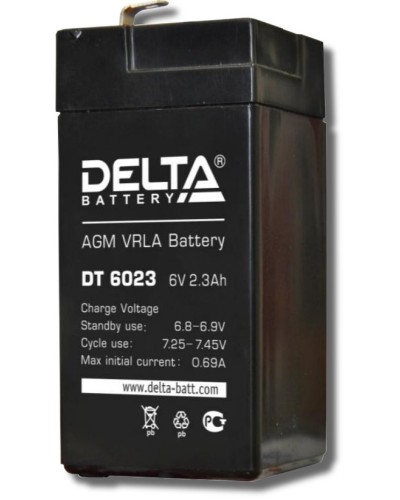 Delta DT 6023. Аккумулятор герметичный свинцово-кислотный. Delta в Красноярске