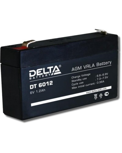 Delta DT 6012. Аккумулятор герметичный свинцово-кислотный. Delta в Красноярске