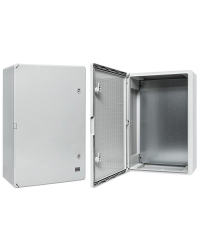 Бокс пластиковый с монтажной платой 600х400х200 IP65 PROxima (PB65MP008). Бокс пластиковый антивандальный. EKF в Красноярске