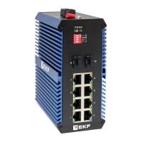 TSX-U-2GX/SFP-8GTP. Промышленный неуправляемый коммутатор. EKF