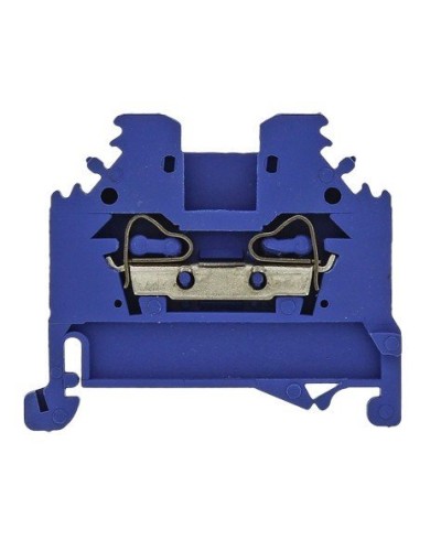 JXB-S-2.5 2-проводная, синяя (plc-jxb-s-2.5b). Колодка клеммная пружинная. EKF в Красноярске