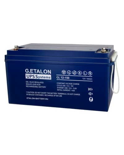 G.ETALON GL 12-150. Аккумулятор герметичный свинцово-кислотный. ETALON в Красноярске