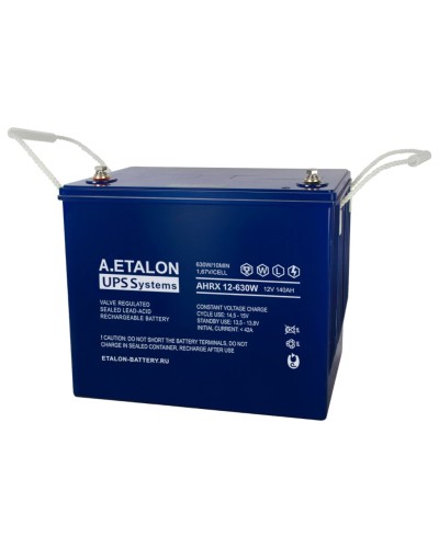 A.ETALON AHRX 12-630W (140). Аккумулятор герметичный свинцово-кислотный. ETALON в Красноярске