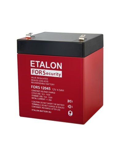 ETALON FORS 12045. Аккумулятор герметичный свинцово-кислотный. ETALON в Красноярске