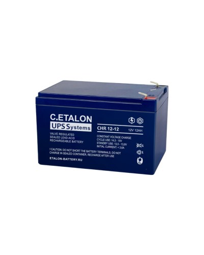 C.ETALON CHR 12-12. Аккумулятор герметичный свинцово-кислотный. ETALON в Красноярске