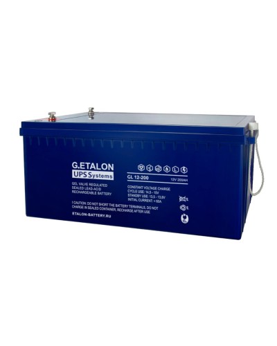 G.ETALON GL 12-200. Аккумулятор герметичный свинцово-кислотный. ETALON в Красноярске