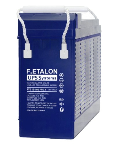 F.ETALON FTE 12-100 PRO X. Аккумулятор герметичный свинцово-кислотный. ETALON в Красноярске