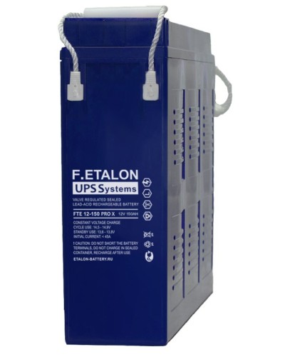 F.ETALON FTE 12-150 PRO X. Аккумулятор герметичный свинцово-кислотный. ETALON в Красноярске