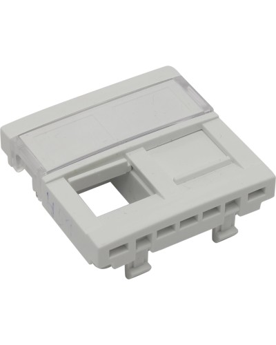 Вставка для 2-х модулей под RJ-45 кат.5e UTP, белая (45971 SBR): Вставка для 2-х модулей в Красноярске
