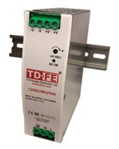 120W/48V/DIN. Блок питания. FARADAY в Красноярске