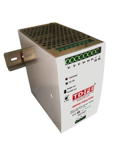 480W/48V/DIN. Блок питания. FARADAY в Красноярске