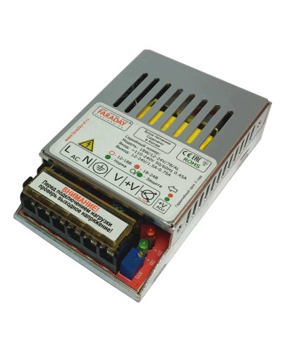 18W/12-24V/78AL. Импульсный блок питания. FARADAY в Красноярске