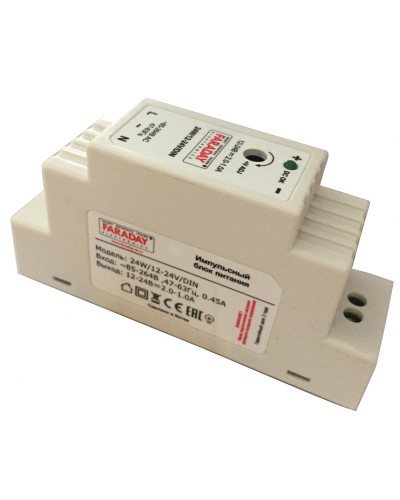 24W/12-24V/DIN. Блок питания. FARADAY в Красноярске