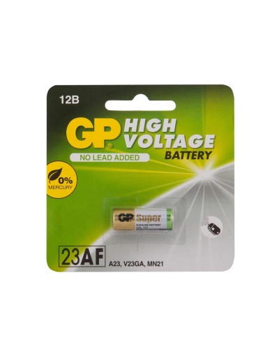 GP 23AF (GP 23AFRA-2F1), БЛИСТЕР. Высоковольтная батарейка 12В. GP Batteries в Красноярске