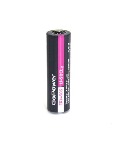 ER14505 GoPower. Литий-тионилхлоридный элемент питания. GoPower в Красноярске