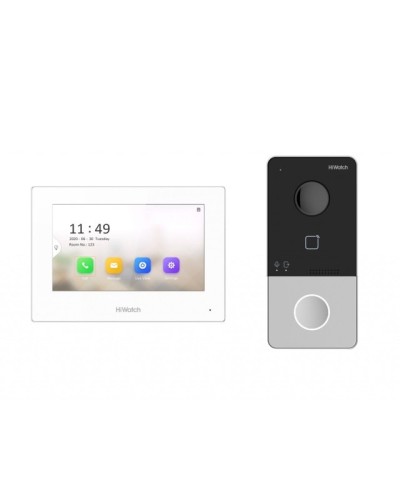 DS-D100IKWF(B). Комплект IP-видеодомофона. HiWatch в Красноярске