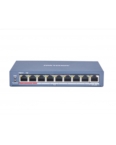 DS-3E0109P-E(C). Коммутатор с питанием POE. Hikvision в Красноярске