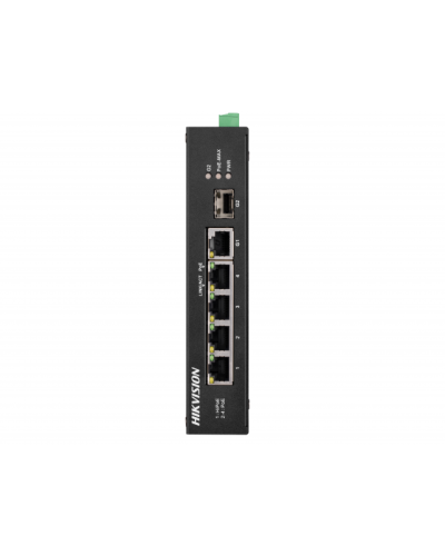 DS-3T0306HP-E/HS. Коммутатор с питанием POE. Hikvision в Красноярске