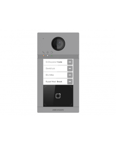 DS-KV8413-WME1(C)/Flush. Вызывная панель IP-домофона. Hikvision в Красноярске