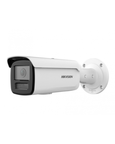 DS-2CD2T47G2H-LI(4мм). Профессиональная видеокамера IP цилиндрическая. Hikvision в Красноярске