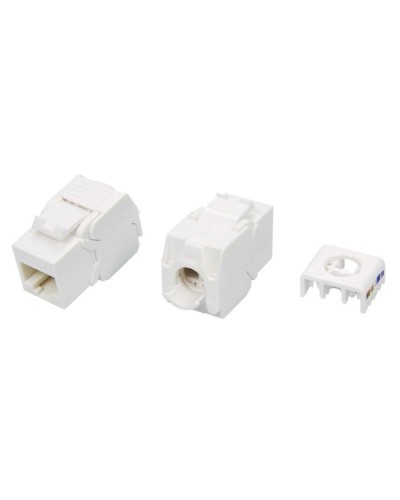 KJ8-8P8C-C5e-180-TLS-WH. Вставка Keystone Jack RJ-45. Hyperline в Красноярске