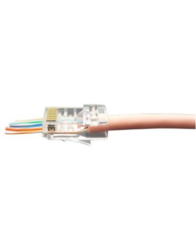 PLEZ-8P8C-U-C5-SH-100 (100 шт). Разъем RJ-45. Hyperline в Красноярске