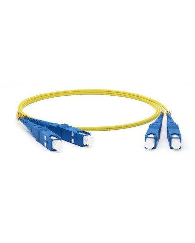FC-D2-9-SC/UR-SC/UR-H-1M-LSZH-YL. Патч-корд волоконно-оптический. Hyperline в Красноярске