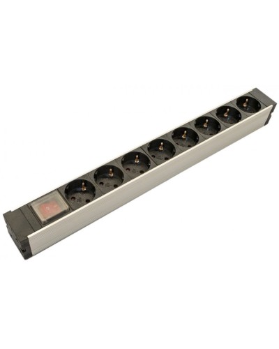 SHZ19-8SH-S-IEC. Блок розеток 19. Hyperline в Красноярске