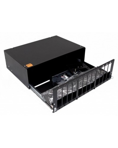 FO-19R-3U-12xSLT-W140H42-96UN-BK. Кросс оптический 19. Hyperline в Красноярске