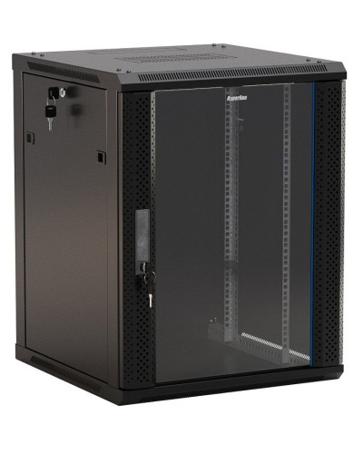 TWB-FC-1866-GP-RAL9004. Шкаф телекоммуникационный 19 настенный 18U. Hyperline в Красноярске