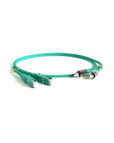 FC-D2-503-SC/PR-ST/PR-H-5M-LSZH-AQ. Патч-корд волоконно-оптический многомодовый. Hyperline в Красноярске