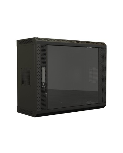 TWS-1225-GP-RAL9004. Шкаф телекоммуникационный 19 настенный 9U. Hyperline в Красноярске