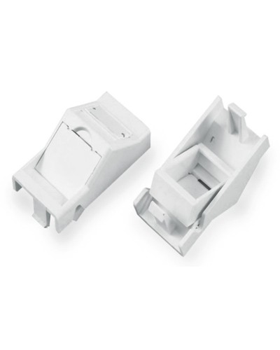 SIP2A-1K-M45-22.5. Вставка угловая 45x22.5 (аналог Mosaic) для 1 модуля формата Keystone Jack. Hyperline в Красноярске