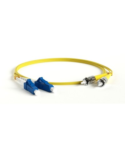 FC-D2-9-LC/UR-ST/UR-H-3M-LSZH-YL. Патч-корд волоконно-оптический одномодовый. Hyperline в Красноярске